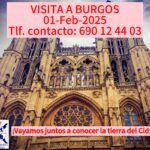 Imagen del a Catedral de burgos con el texto.